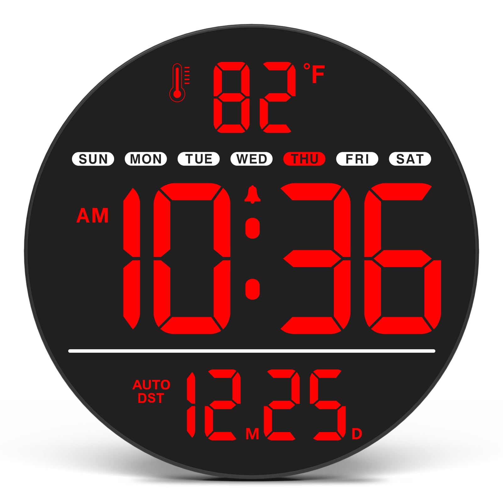 Blue Wall Clock