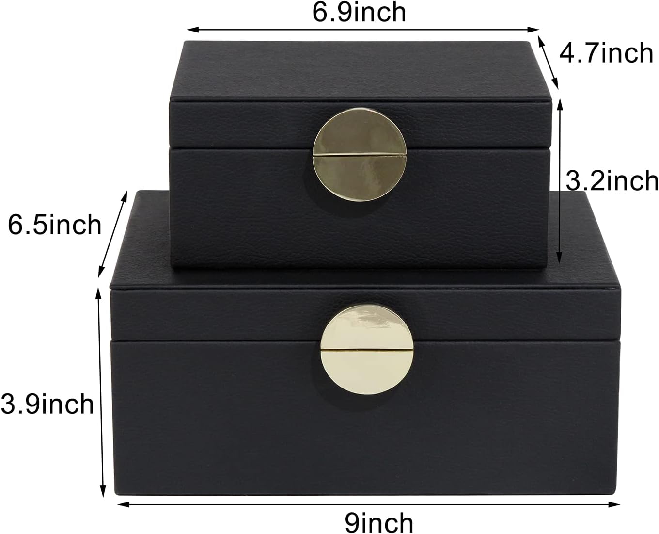 Luxe Beige Storage Basket — Set of 2 - View 2