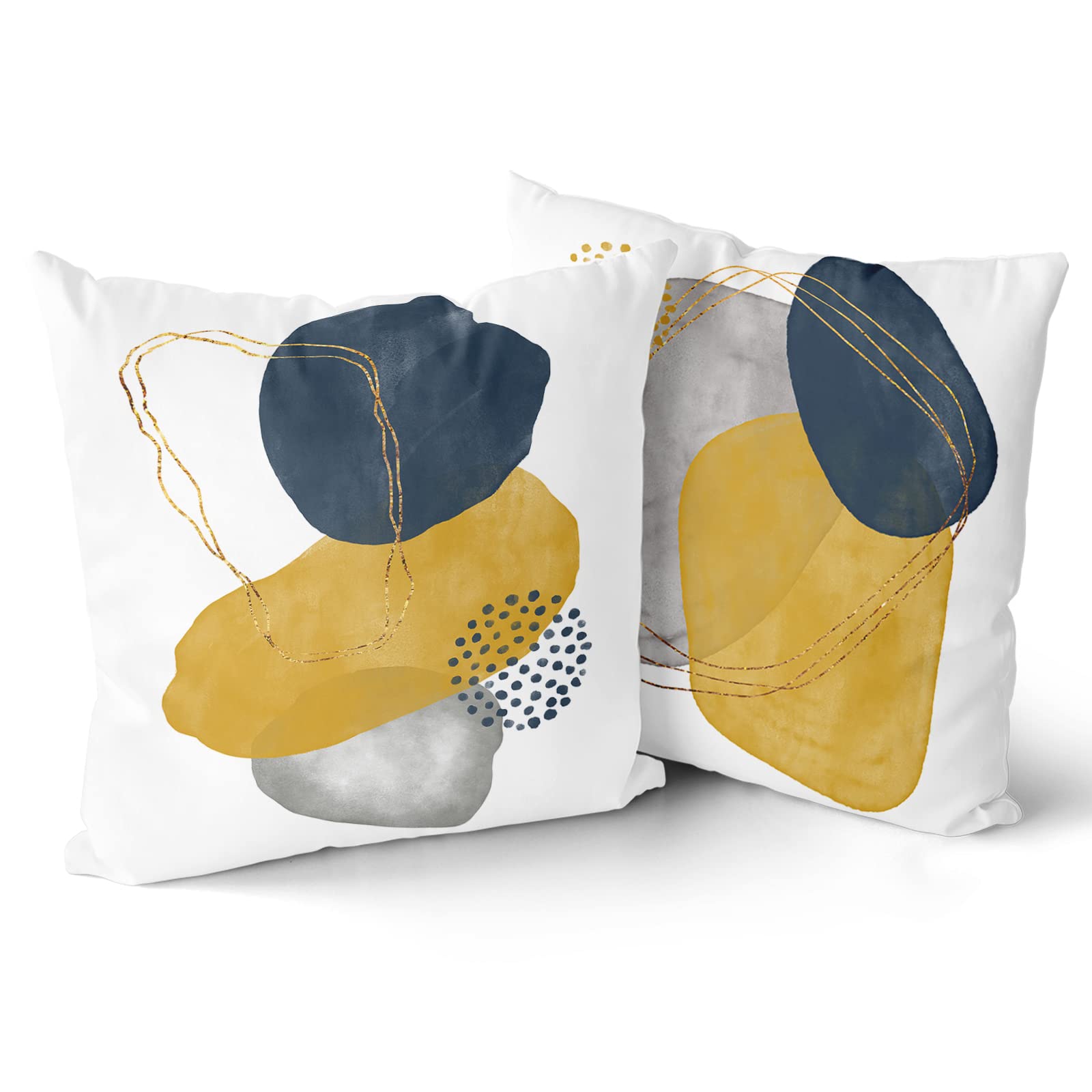 Boho Green Throw Pillow Cover — 18"