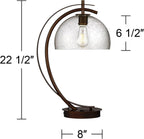 USB Modern Metal Table Lamp — 22.5" - View 4