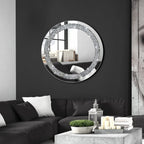 Round Luxe Glass Mirror — 20" - View 5