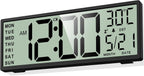 Battery Operated Wall Clock — 14.5" — PH-09 Black