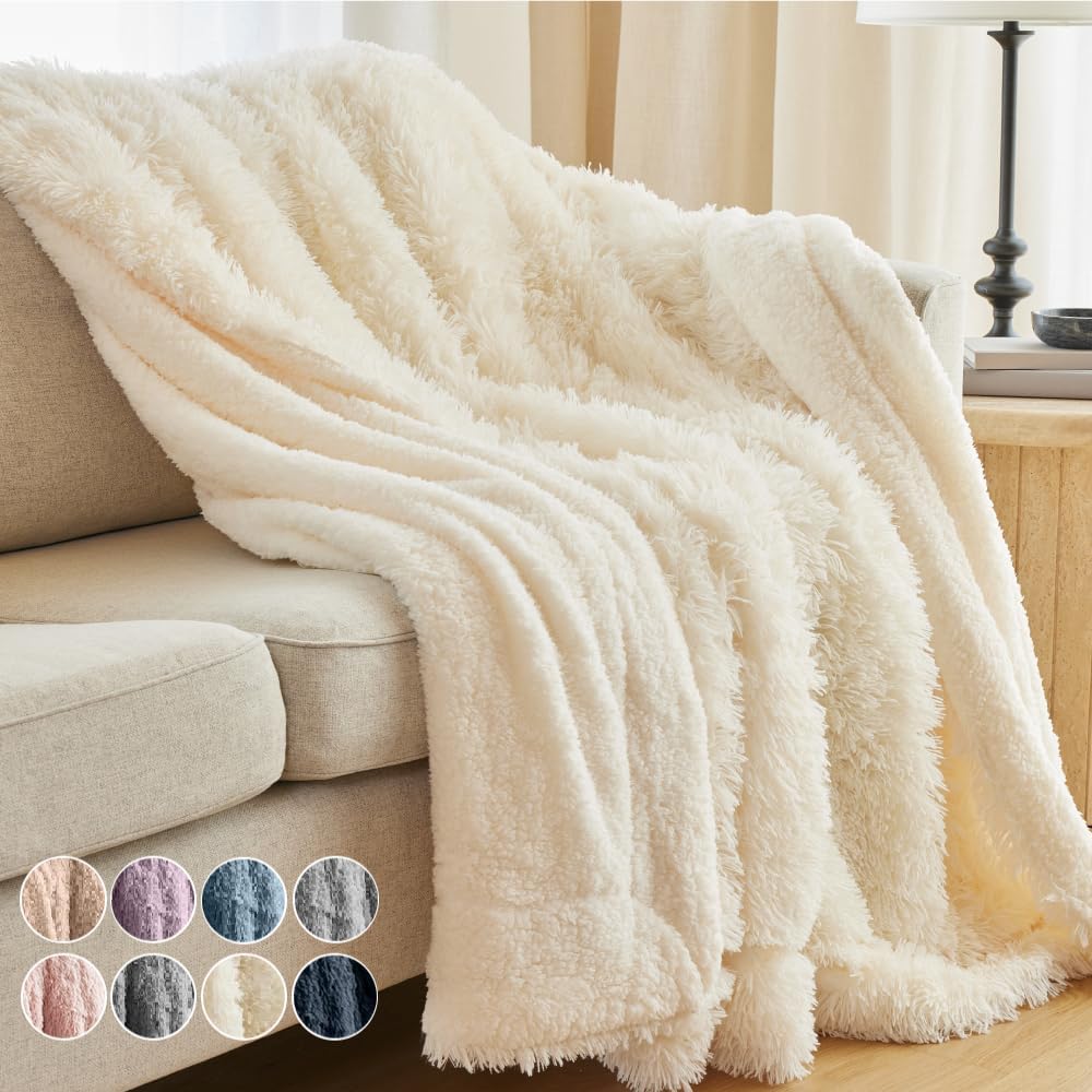 Beige Throw Pillow — 65" — 65" x 50" (Throw)