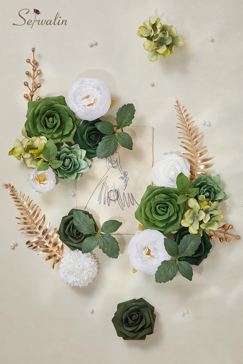 Beige Artificial Flowers - View 3