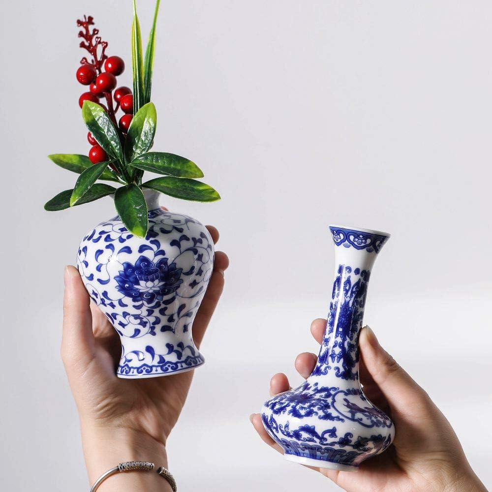 Vintage Farmhouse Ceramic Vase Set — Set of 3 - View 3