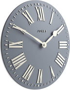 Modern Blue Wall Clock — 12" — Blue