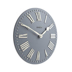 Modern Blue Wall Clock — 12"