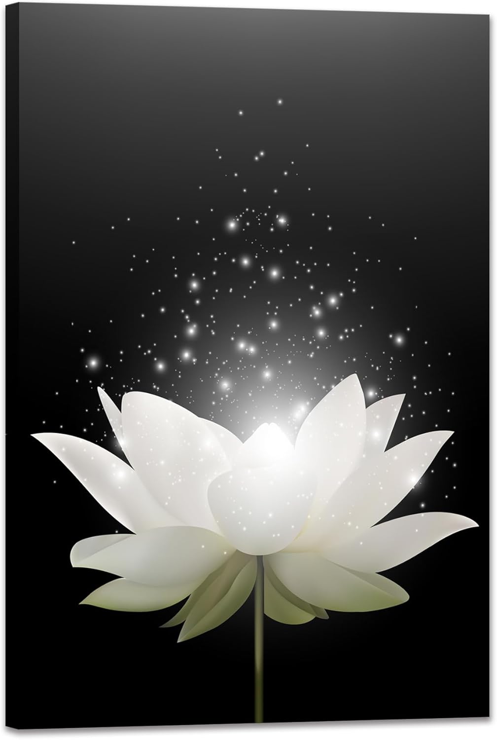 Framed Modern Metal Wall Art — 20" — 16"L x 24"W
