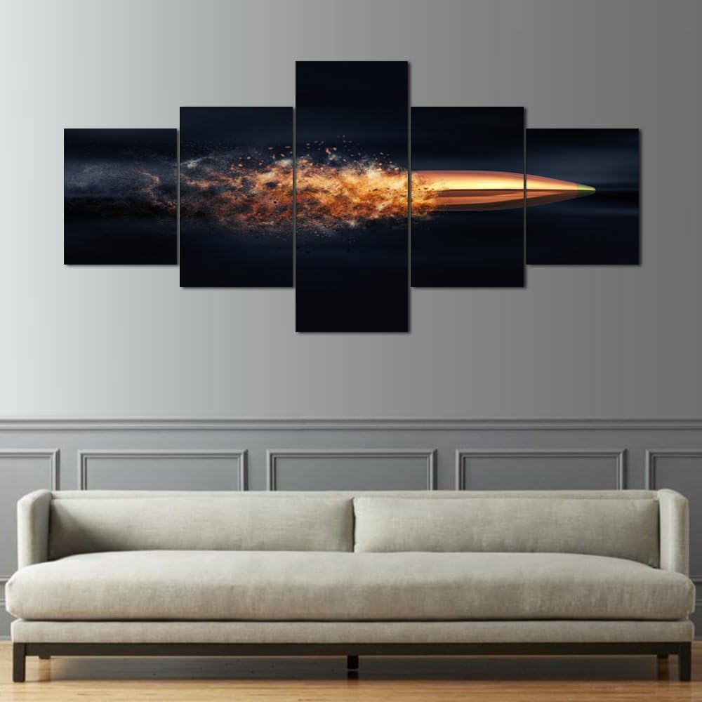 Framed Brown Wall Decor — 50" - View 2