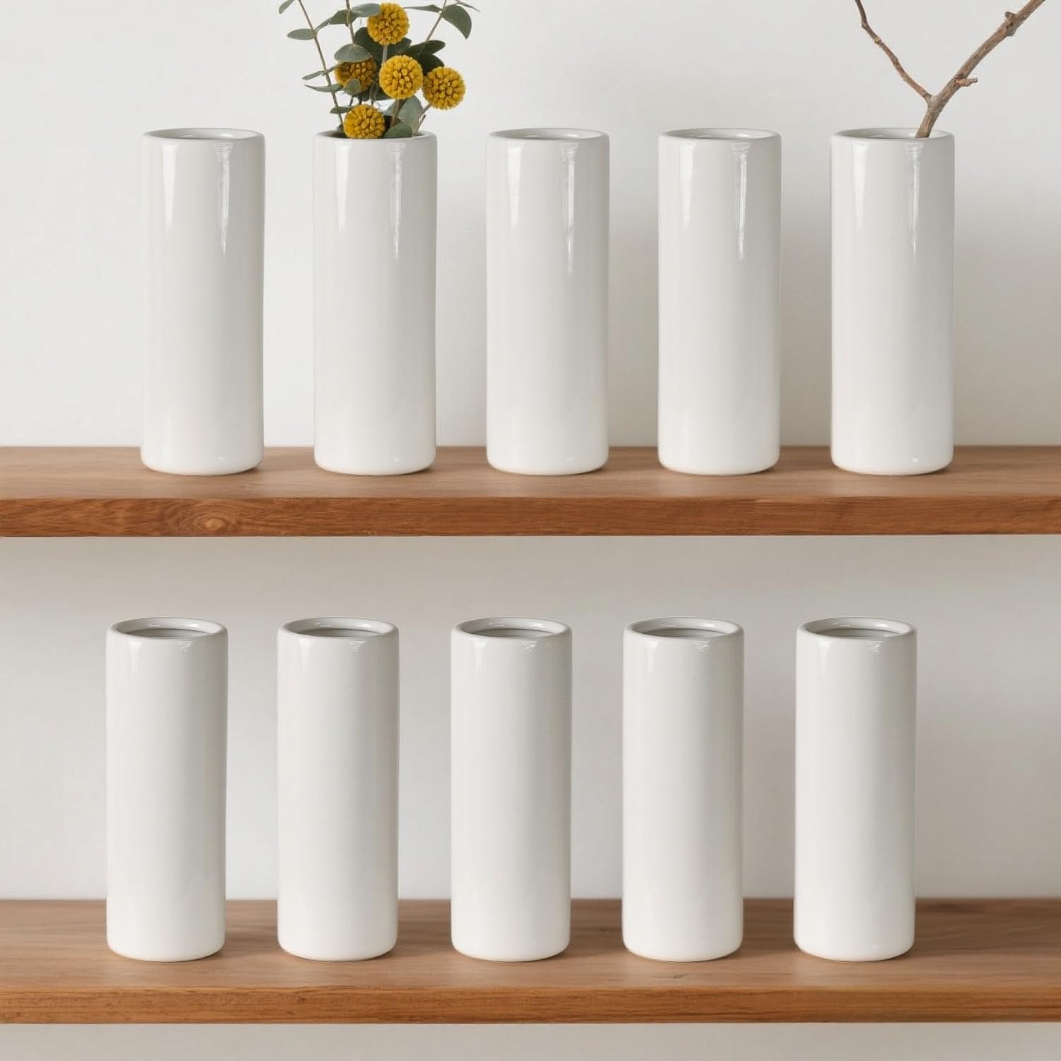 Modern Black Artificial Plant — 7.08"