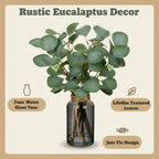 Farmhouse Black Artificial Plant — 14" - View 6