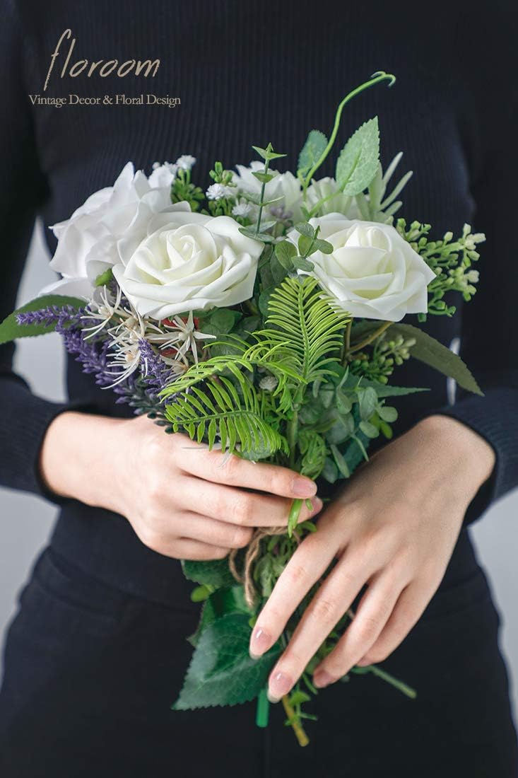 Beige Artificial Flowers - View 2