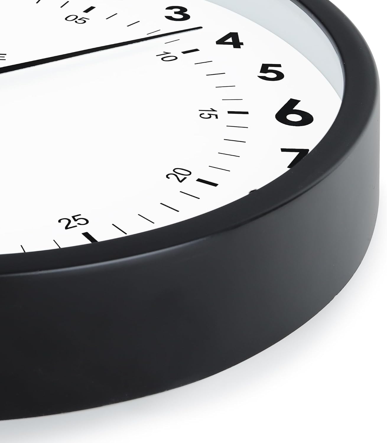 Battery Operated Modern Wall Clock — 12" - View 9