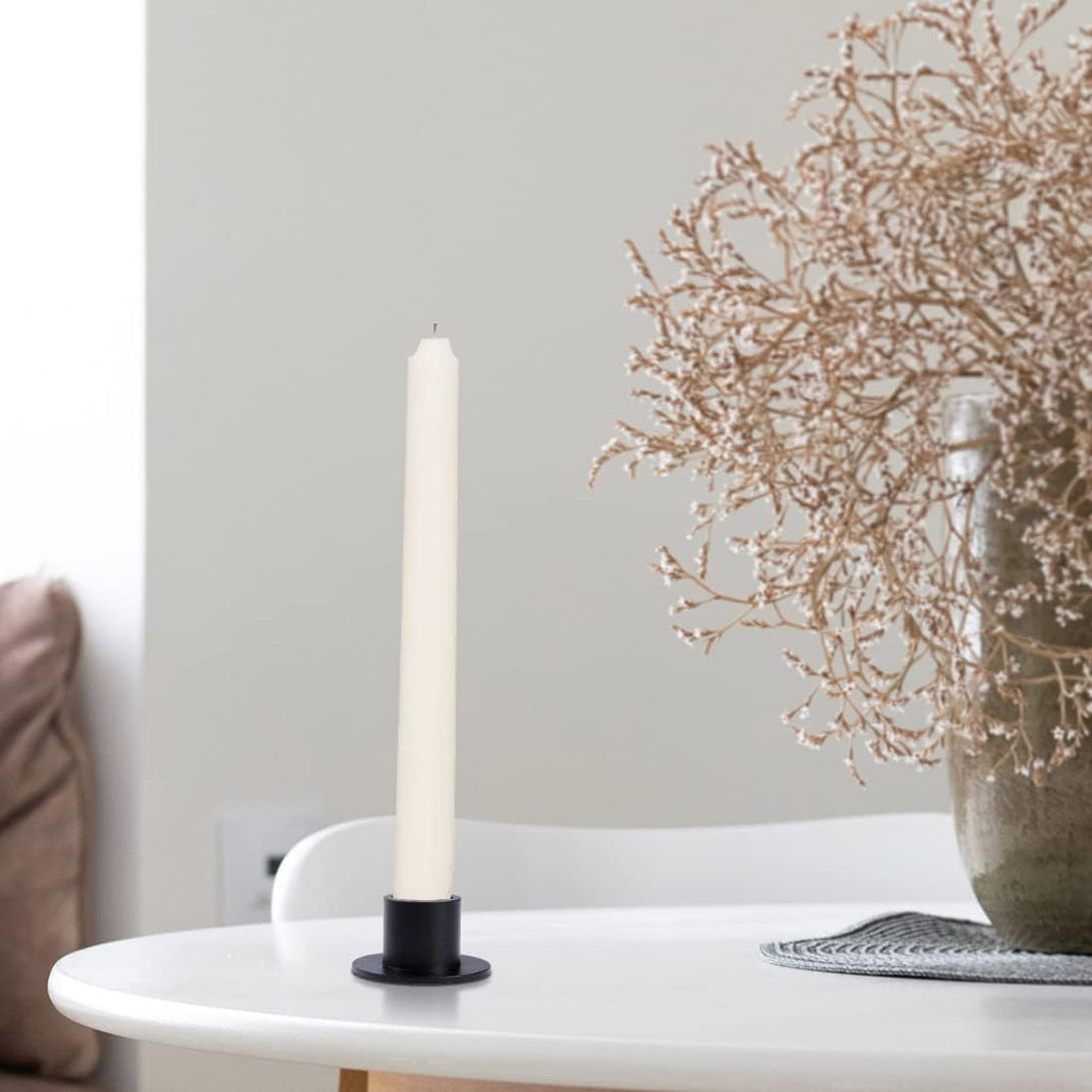 Round Metal Candle - View 5