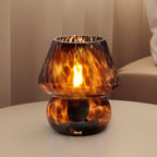 Mid-Century Beige Bedside Lamp