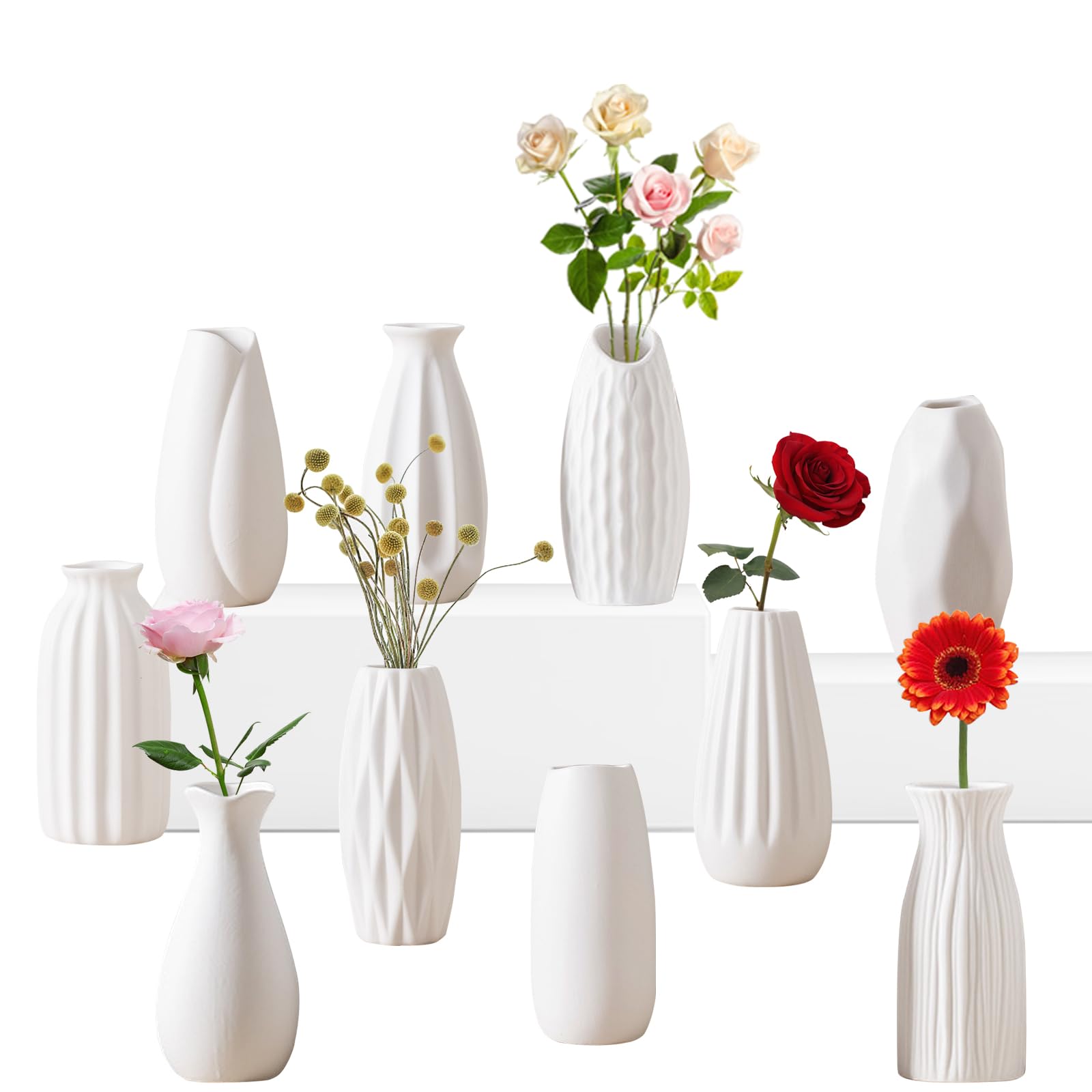 Boho Ceramic Vase — 5"