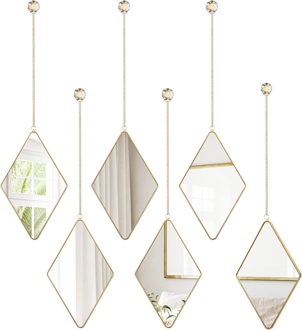 Farmhouse Gold Wall Mirror — Gold