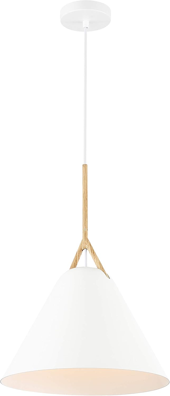 Modern Metal Pendant Light — 14" - View 10
