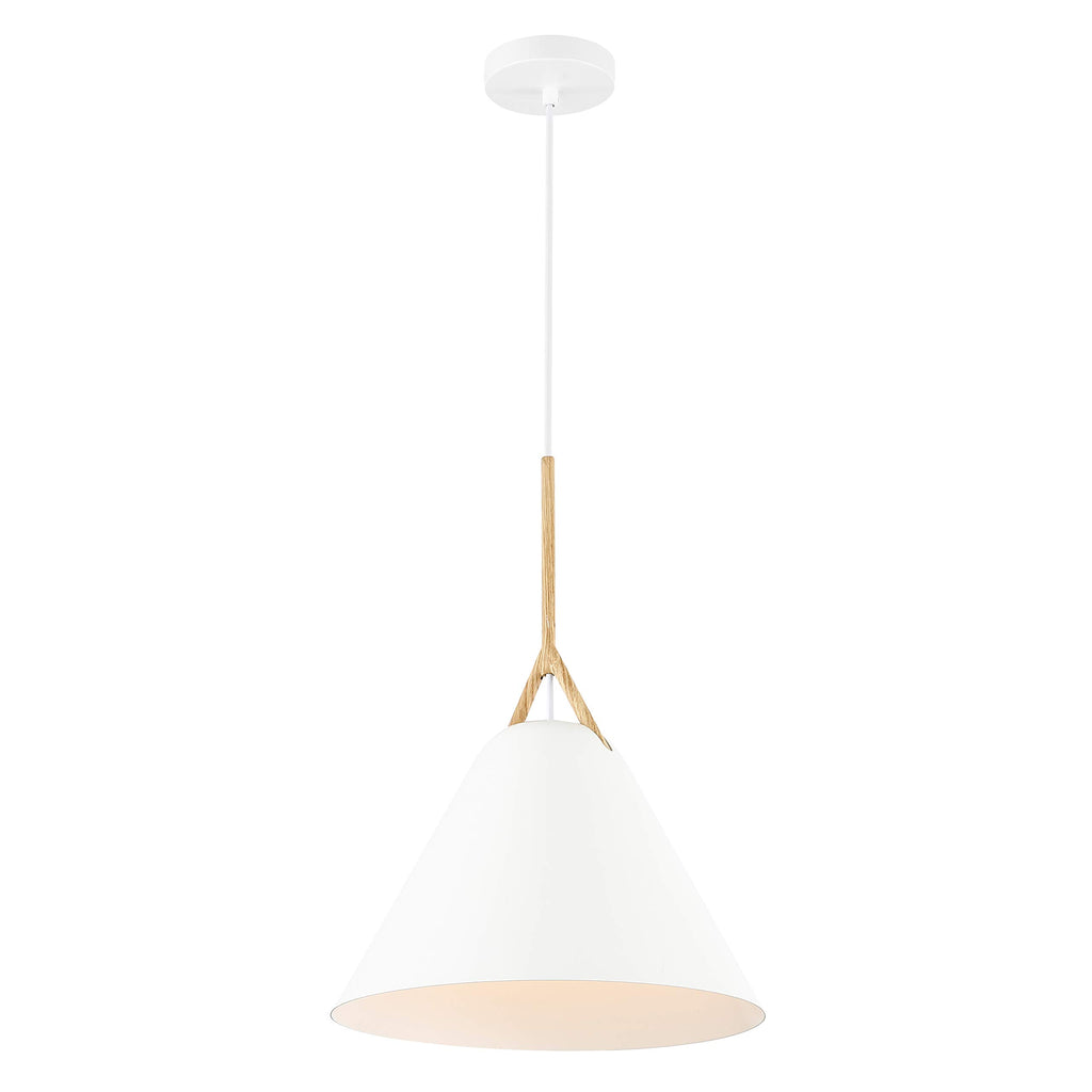 Modern Metal Pendant Light — 14"