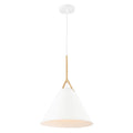 Modern Metal Pendant Light — 14"