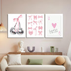 Framed Blue Wall Decor — 16" - View 3