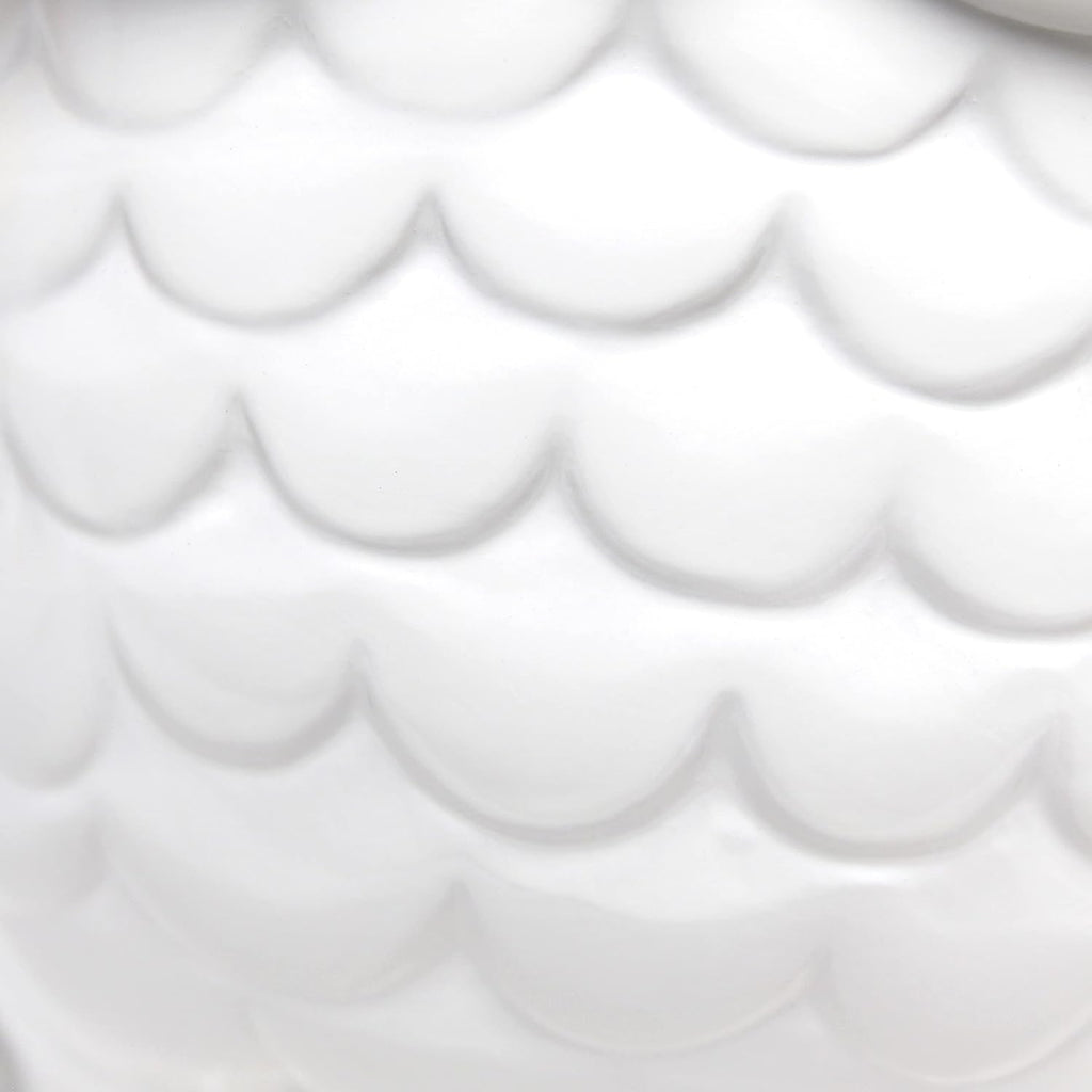 Modern White Desk Lamp — 12.8" - View 11