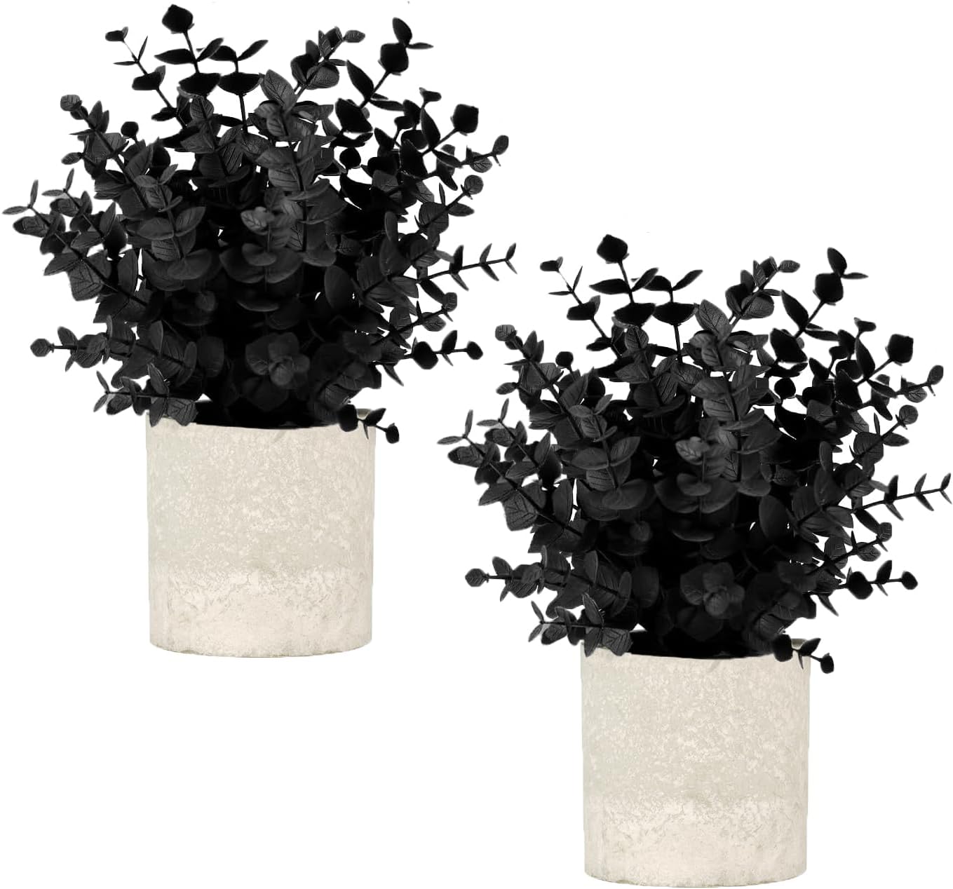 Farmhouse Black Artificial Plant — Black01-2