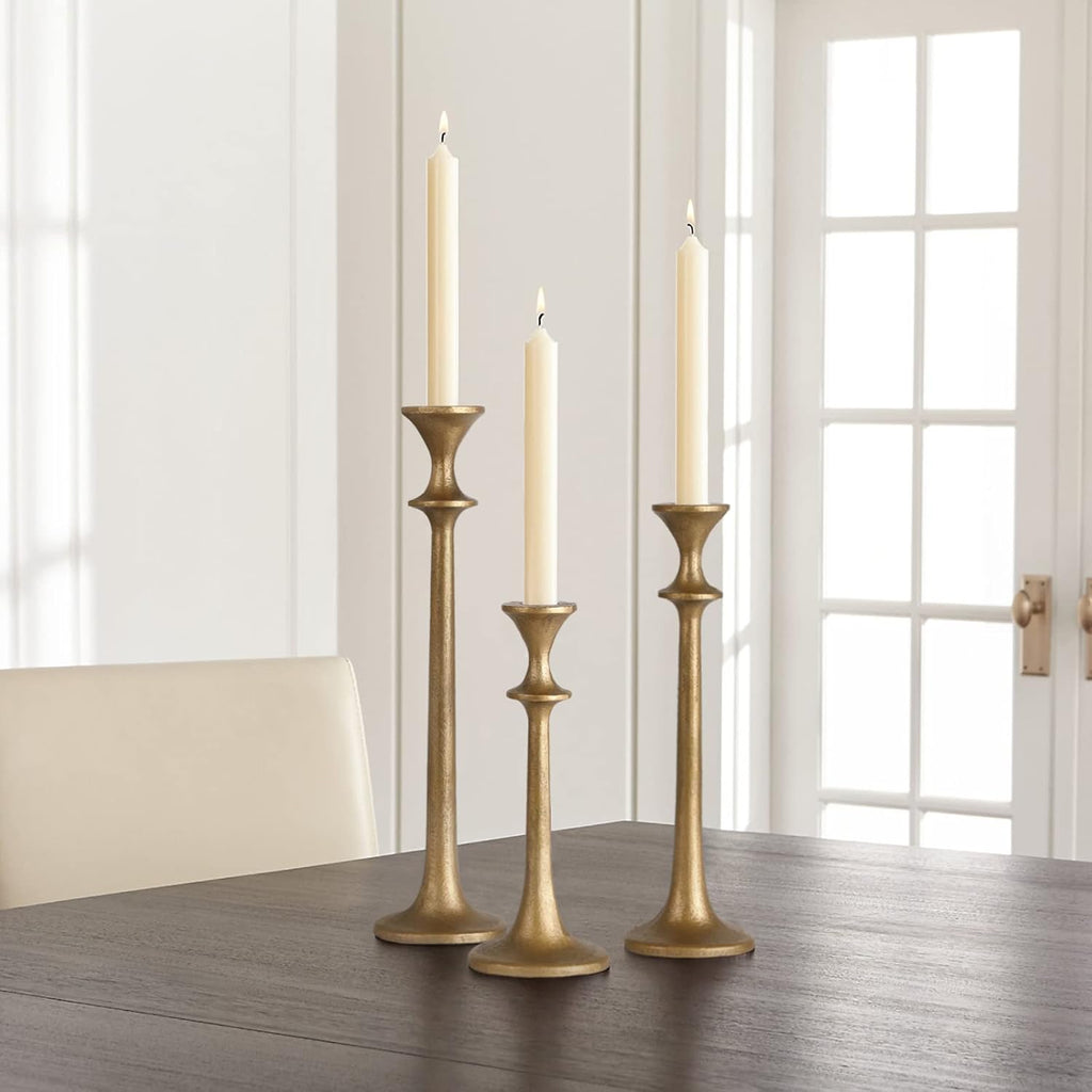 Antique Luxe Black Candle — Set of 3 - View 5