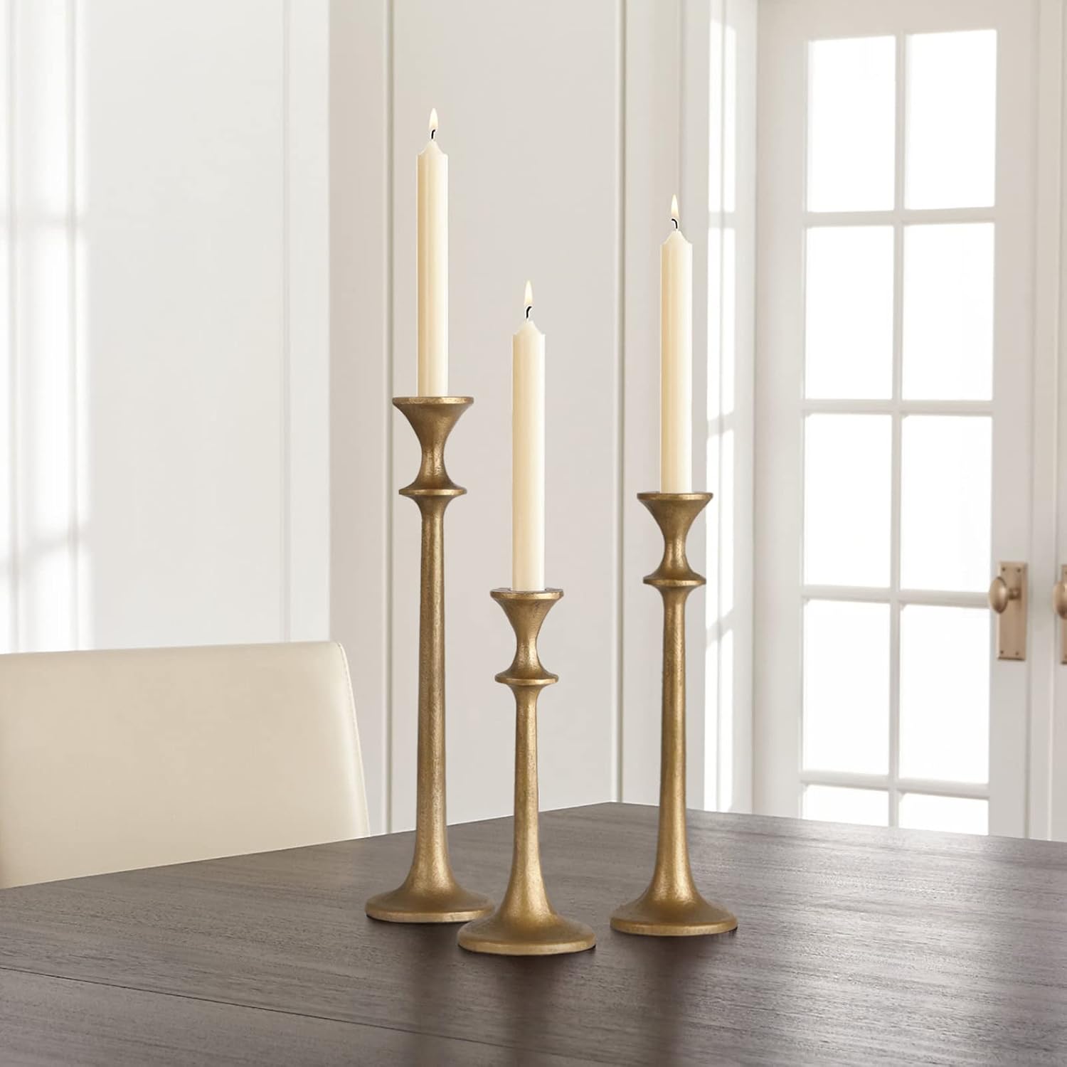 Antique Luxe Black Candle — Set of 3 - View 5