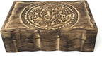 Hand-Carved Wood Home Decor — 6" - View 2