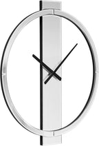 Round Modern Black Mirror — 23" - View 6