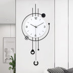 Battery Operated Modern Black Wall Decor — 30"