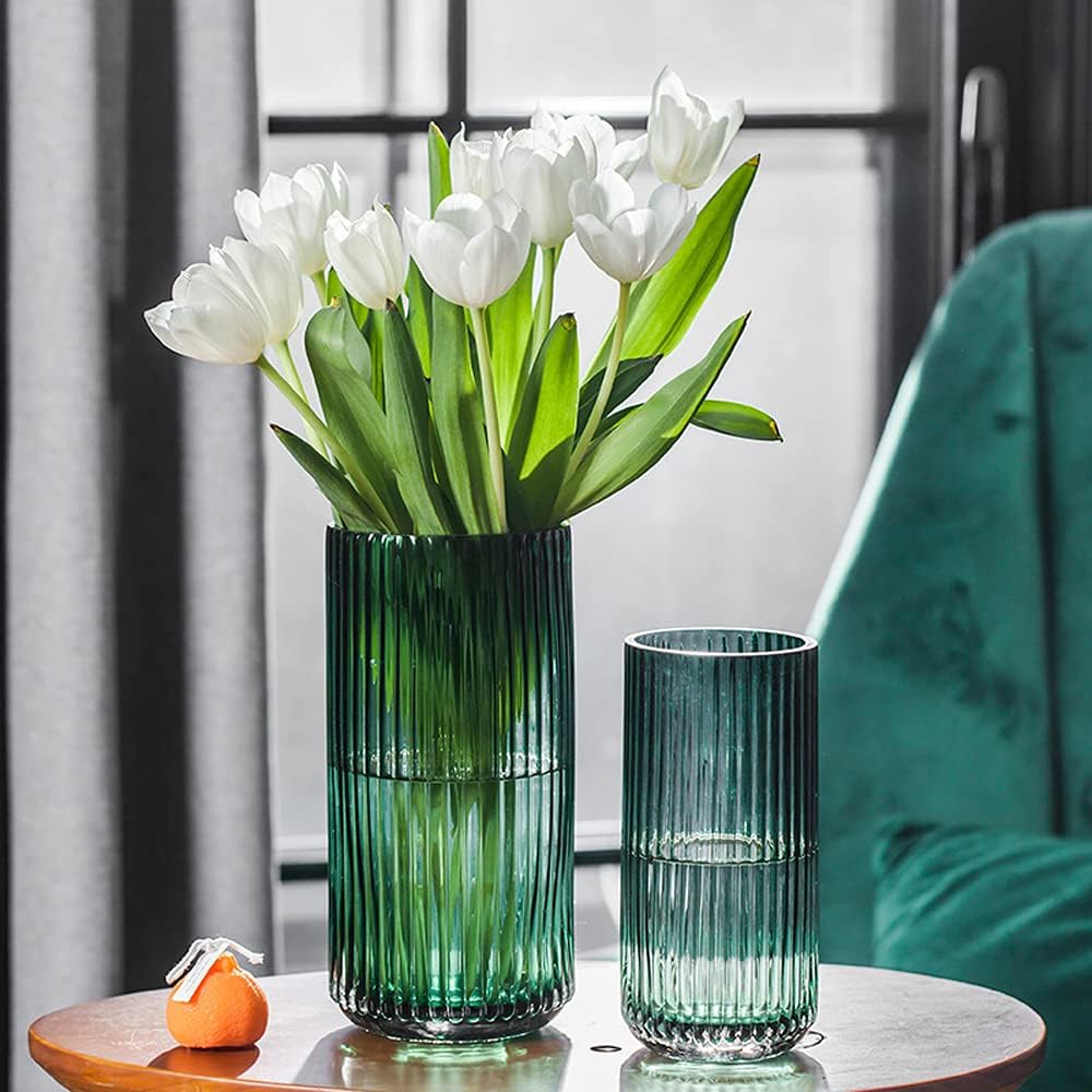 Modern Brown Flower Vase — 7.5" - View 3