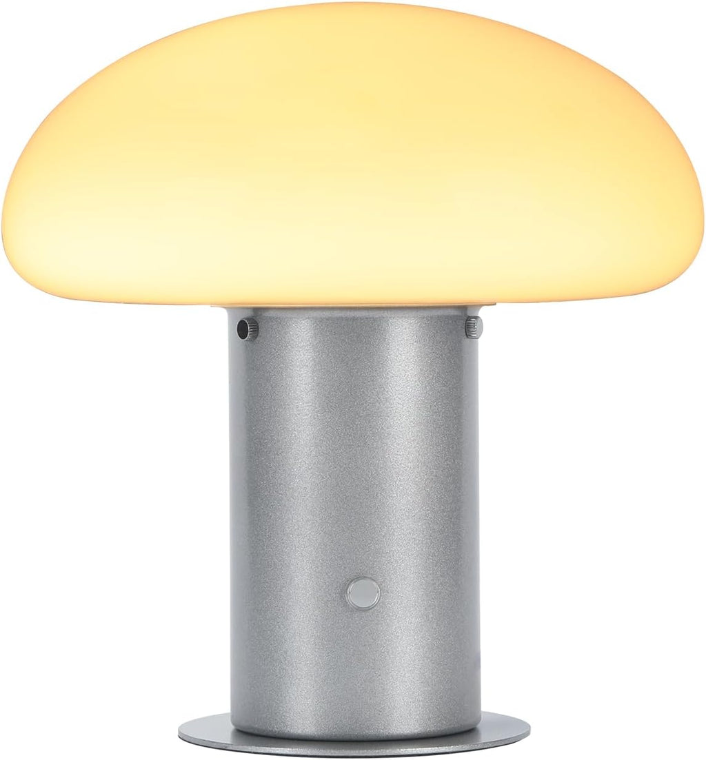 Dimmable Mid-Century Metal Nightstand Lamp - View 8