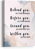 Fabric Wall Decor — 15" — Behing you