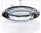 Luxe Glass Pillar Candle — 4.3" - View 2