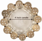 Modern Grey Candle - View 3