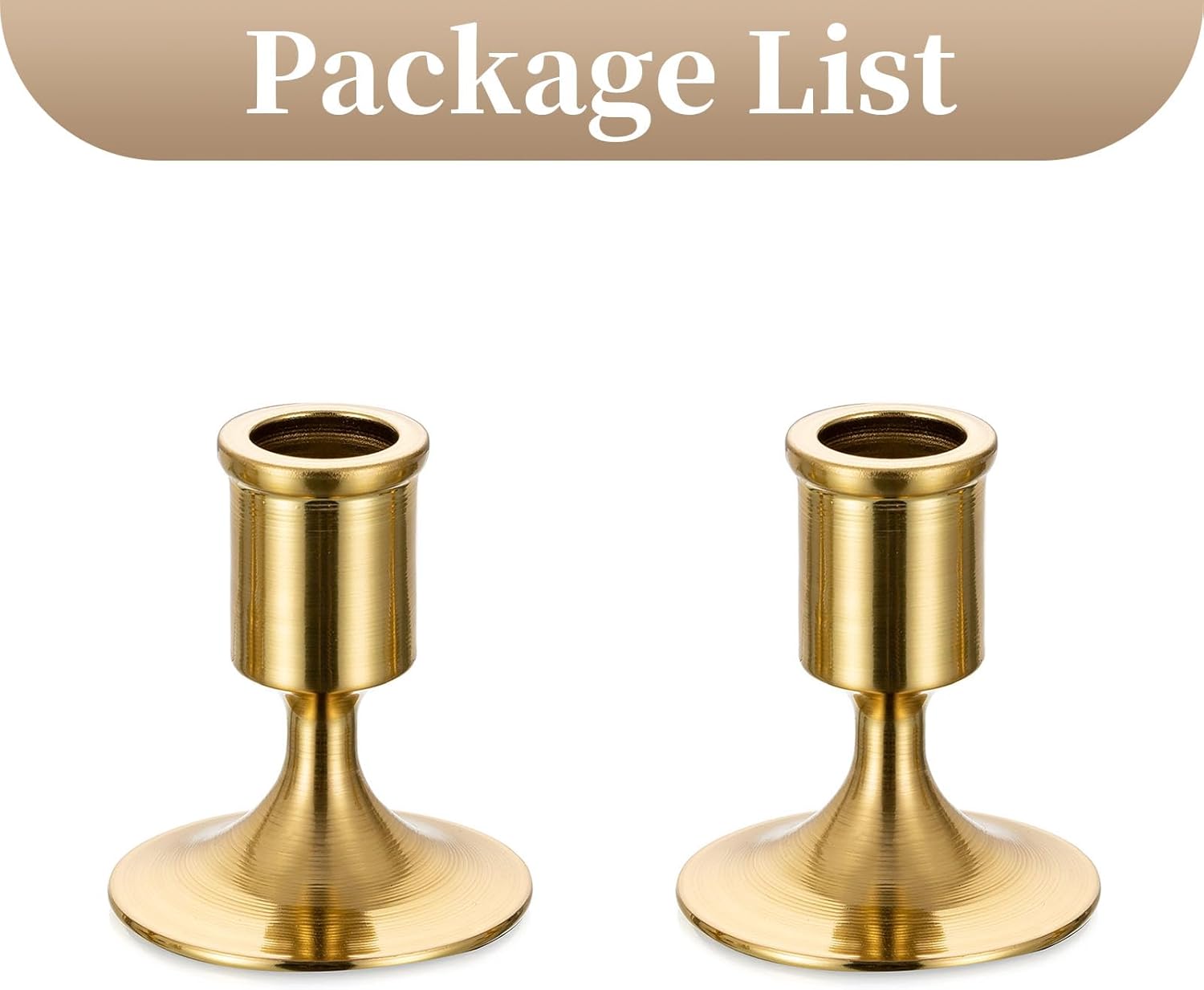 Luxe Black Candle — Set of 2 - View 8