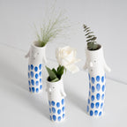 Modern Black Vase — Set of 3 - View 7
