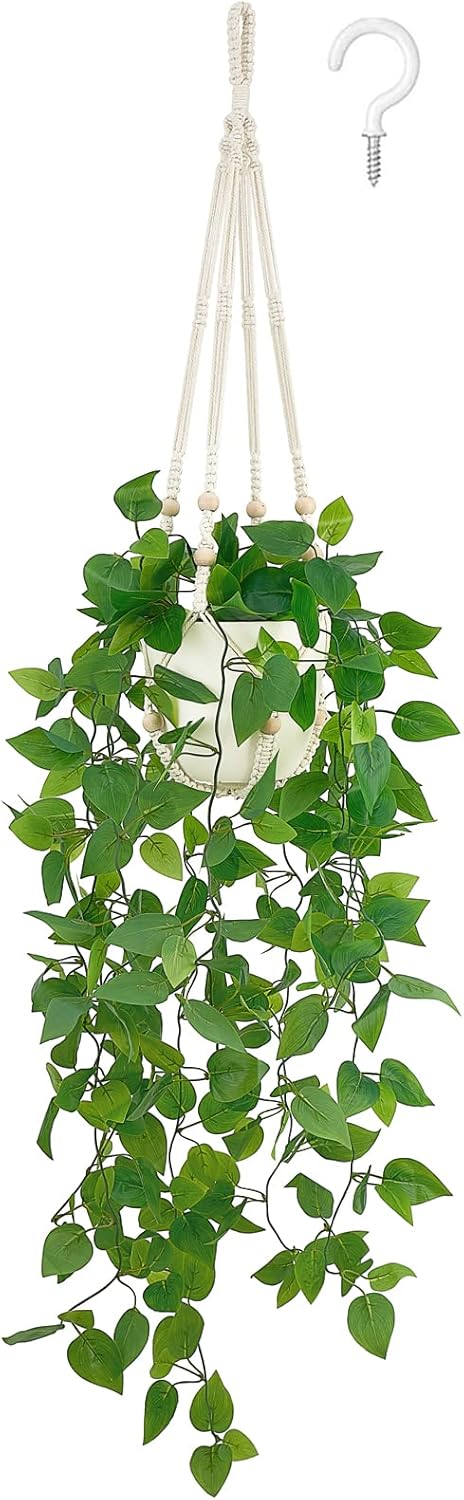 Boho Black Artificial Plant — 1