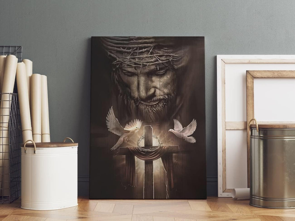 Black Canvas Wall Art — 28" - View 5