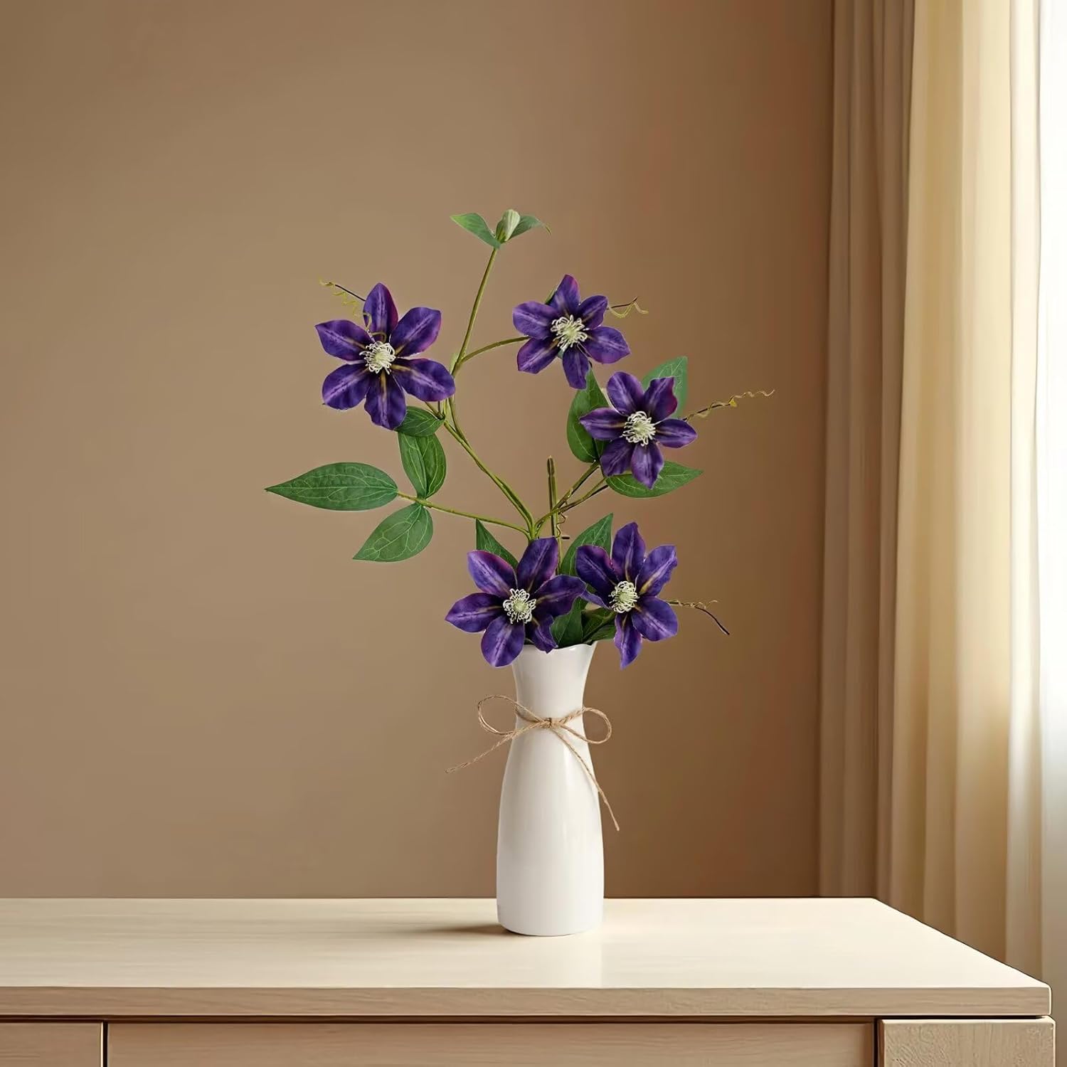 Boho Black Flower Vase - View 2
