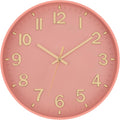 Battery Operated Luxe Gold Wall Clock — 10" — 12 Inch