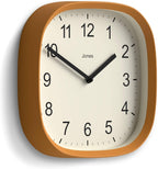 Mid-Century Black Wall Clock — 10" - View 2