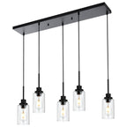 Black Chandelier — 5-Light