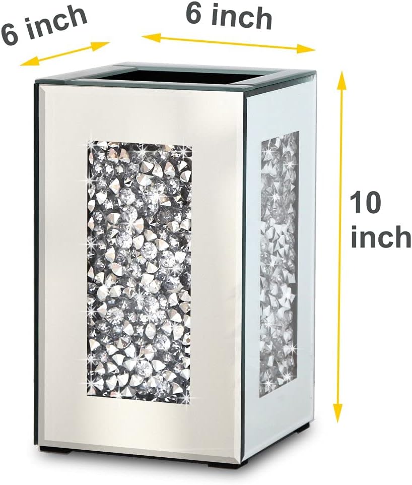 Luxe Glass Mirror — 10" - View 6