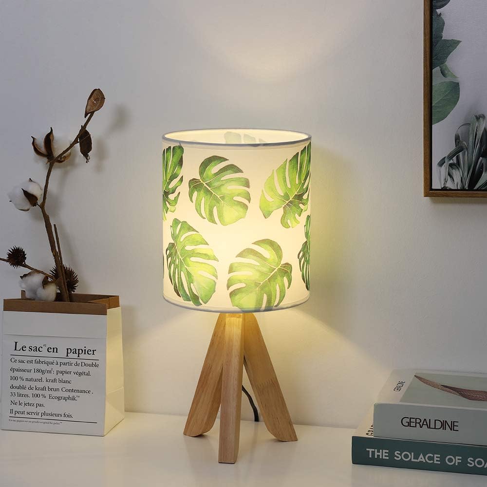 Modern Green Desk Lamp — Green Leaf