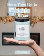 Scented Beige Soy Candle - View 4