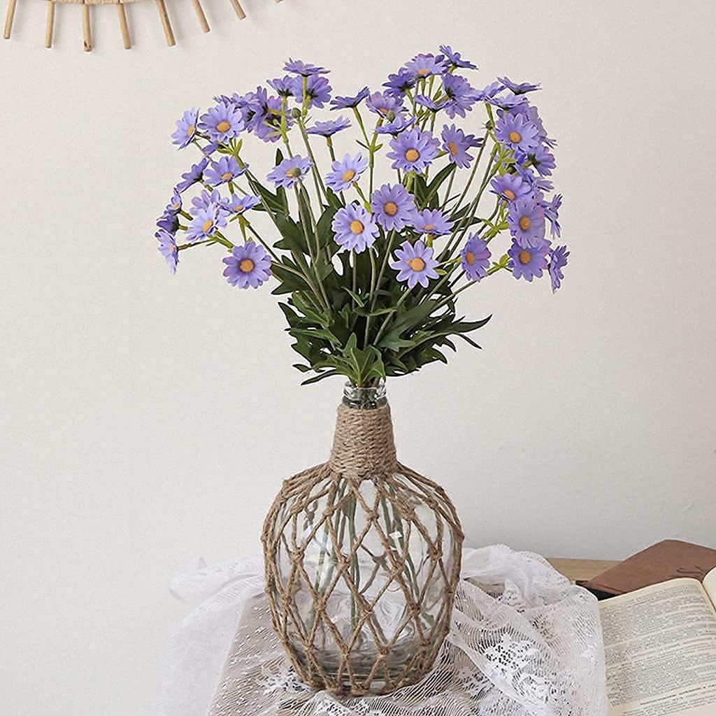 Glass Flower Vase — 10" - View 2