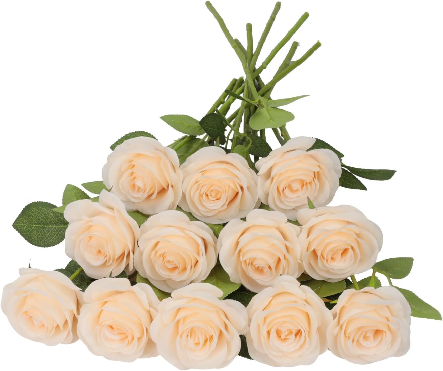 Beige Artificial Flowers — Champagne